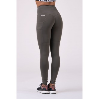 Nebbia Leggings Magasított derékkal 505 - Szafari
