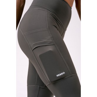 Nebbia Leggings Magasított derékkal 505 - Szafari