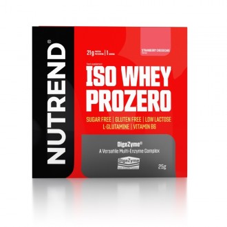 Nutrend ISO WHEY PROZERO - 25 g