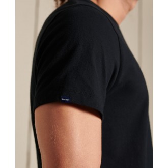 Superdry férfi póló Organic Cotton Vintage Logo - Fekete