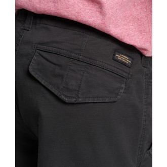 Superdry férfi rövidnadrág Organic Cotton Vintage Core Cargo - fekete