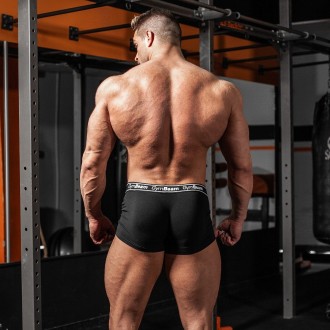 GymBeam Férfi boxeralsó 3Pack - fekete