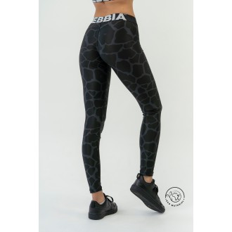 Nebbia NATURE-INSPIRED squat-proof női leggings 543 - FEKETE