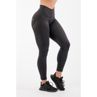 NEBBIA Lifting Effect Bubble Butt leggings with High Waist 587 - Fekete