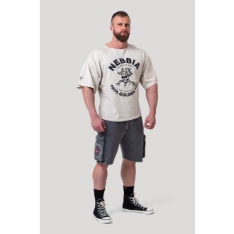 Nebbia Washed Rag Top GOLDEN AGE 788 - light grey