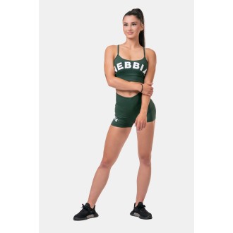 Nebbia Classic HERO High Waist rövidnadrág
 582 - dark green