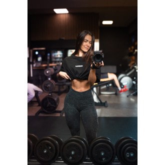 Nebbia Oversized T-Shirt GYM ESSENTIALS 381 - black