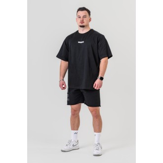 Nebbia Oversized T-Shirt GYM ESSENTIALS 381 - black
