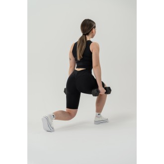 Nebbia High waisted biker rövidnadrág 10″ GYM THERAPY 628 - black