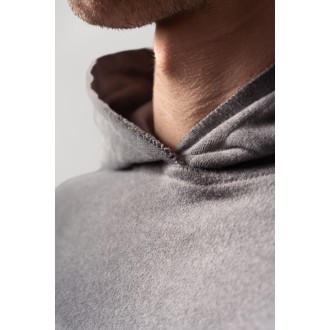 Nebbia Washed-off Oversized Pullover Hoodie NO BS 371 - light grey