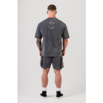 Nebbia Washed Oversized T-Shirt GOLDEN AGE 790 - black