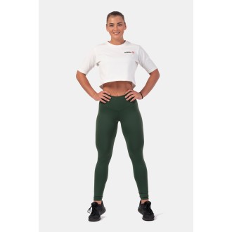 Minimalist Logo NEBBIA crop top 600 - cream