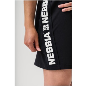 Oversized T-Shirt Dress NEBBIA CLUB 594 - black