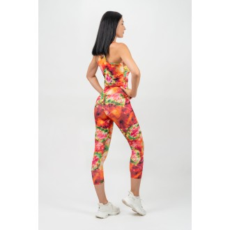 Nebbia Sporty Slim-Fit Crop Tank Top 422 - rainbow