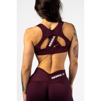 Nebbia Sportmelltartó STRONG BEAUTY 424 - DARK RED