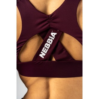 Nebbia Sportmelltartó STRONG BEAUTY 424 - DARK RED