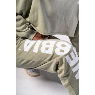Nebbia Loose-Fit Baggy Nadrág BOYFRIEND STYLE 432 - LIGHT GREEN