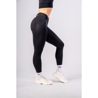 Nebbia Bubble Butt Leggings 2.0 MAXIMUM  PUSH-UP 306 - black