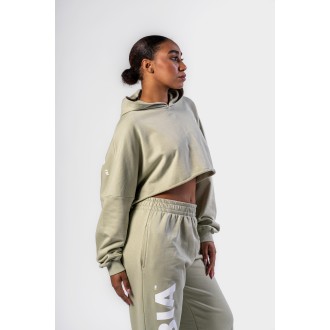 Nebbia Oversized Hoodie OWN YOUR POWER 433 - LIGHT GREEN