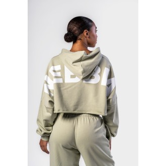 Nebbia Oversized Hoodie OWN YOUR POWER 433 - LIGHT GREEN
