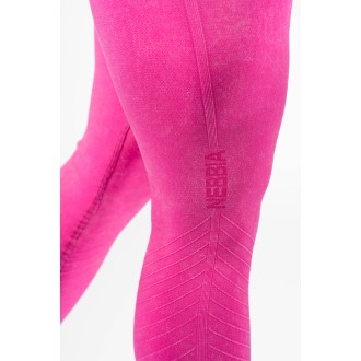 Nebbia High Waisted Push-Up Leggings TOTALLY SEAMLESS 303 - pink