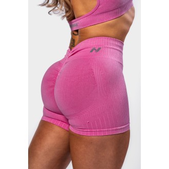 Nebbia High Waisted Push-Up rövidnadrág TOTALLY SEAMLESS 304 - pink