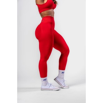 Nebbia Shaping Seamless High-Waist Leggings MAXIMUM PUSH-UP 302 - red