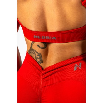 Nebbia Medium-Support Sportmelltartó TOTALLY SEAMLESS 305 - red