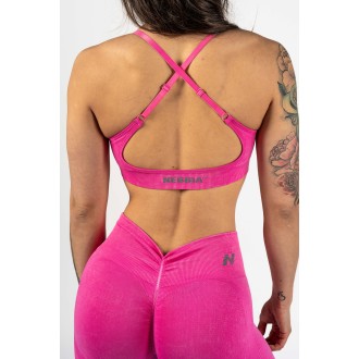 Nebbia Medium-Support Sportmelltartó TOTALLY SEAMLESS 305 - pink