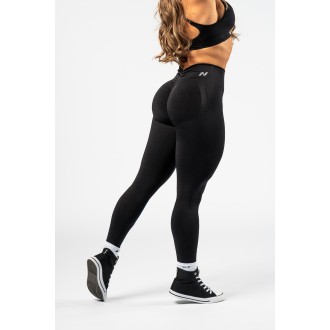 Nebbia High Waisted Push-Up Leggings TOTALLY SEAMLESS 303 - black