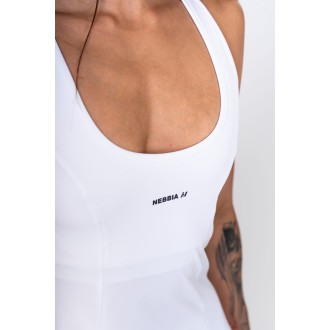2-in-1 Sporty Dress GYM CHIC 398 - white