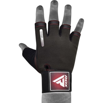 RDX T2 Weightlifting Gloves RED