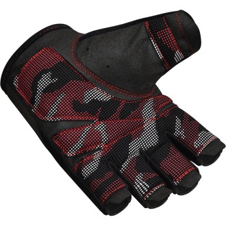RDX T2 Weightlifting Gloves RED