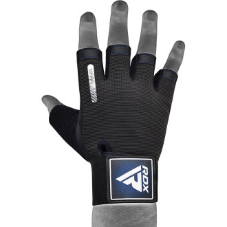 RDX T2 Weightlifting Gloves BLUE