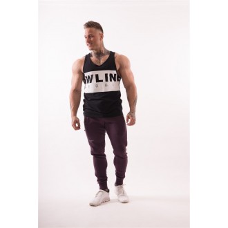 NEBBIA AW 90"S Muscle ujjatlan trikó 723 - Fekete