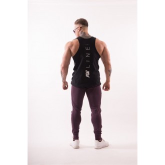 NEBBIA AW 90"S Muscle ujjatlan trikó 723 - Fekete