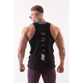 NEBBIA AW 90"S Muscle ujjatlan trikó 723 - Fekete